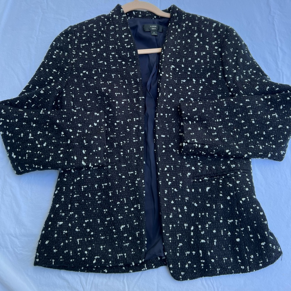 J Crew Navy Blazer - 6